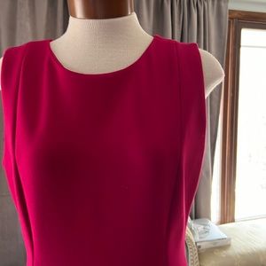 Classic crape shift dress